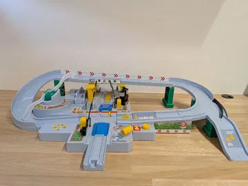 [ 건널목 본체, 하야부사 1세트 ] 칸칸 건널목 세트 프라레일