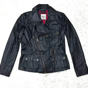 두 번째 클래스 브리티시 미러 레인 콜라보 오일드 코튼 라이더스