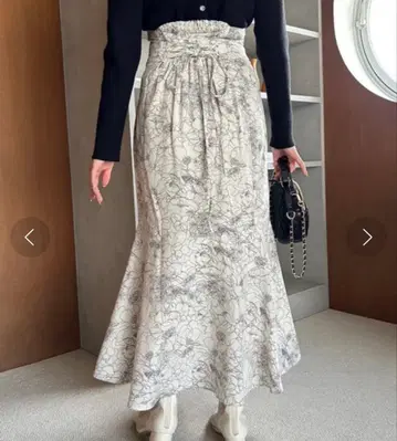 백 레이스업 머메이드 스커트 [ WEB 한정 상품 ]