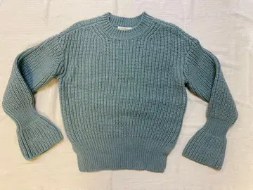 에포카 로우 게이지 니트 그린