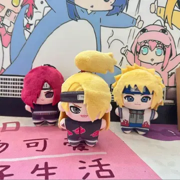 NARUTO 10cm 봉제 인형 나미카제 미나토 나가토 데이다라