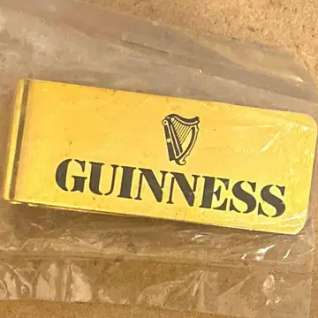 GUINNESS 머니클립 미개봉품