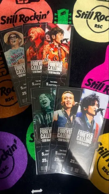 Rockon Social Club 픽처 티켓 (6종/낱개 판매 불가)