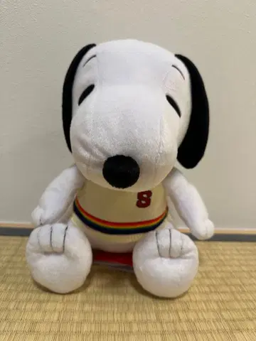 스누피 L 봉제 인형 컬러풀 베스트 ver