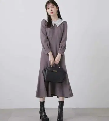 택 포함 새상품 프로포션 바디 드레싱 레이스 스칼라 머메이드 원피스