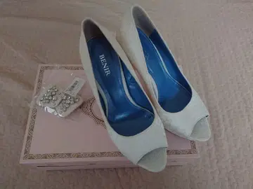 BENIR 웨딩 신발 37 힐 7cm