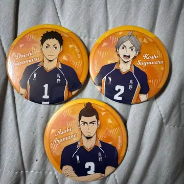 사와무라&스가와라&토오네 캔뱃지 세트