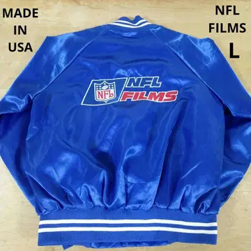 USA 90s NFL FILMS 기업 로고 나일론 자켓