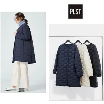 새상품*PLST 플라스테 2024AW*명작 논퀼트 다운 코트 *사이즈 S