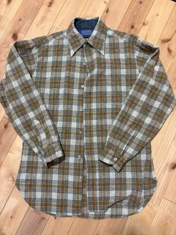 70's Pendleton M 사이즈 플란넬 셔츠 USA제