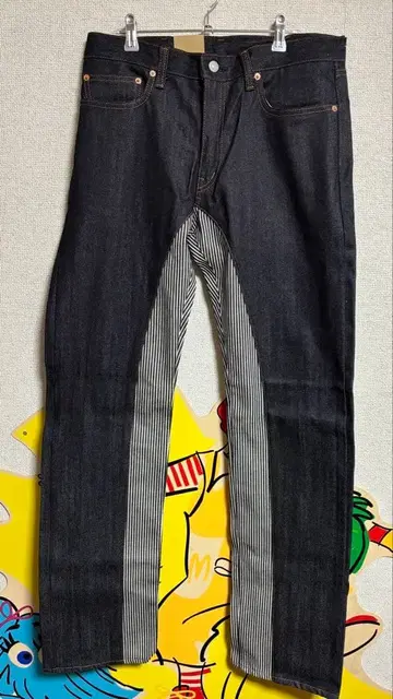 코지마 진즈 몽키 콤보 팬츠 34인치 택 포함 새상품