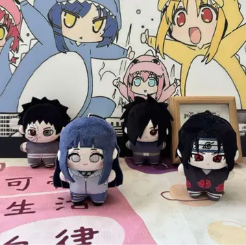 NARUTO 10cm 인형 우치하 마다라 오비토 히나타 우치하 이타치