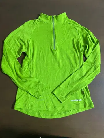 몽벨 슈퍼 메리노울 액션 지퍼 넥 여성용