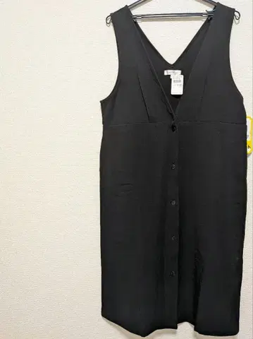 [ 새상품 택 포함 ] LOVEMIC 블랙 V넥 원피스 마터니티 L