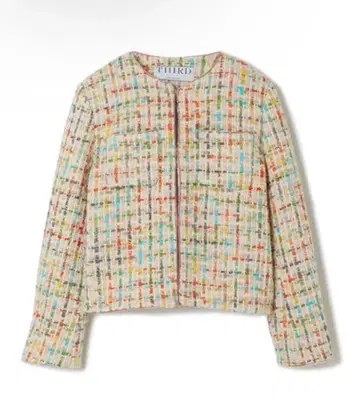 third magazine 사드매거진 트위드 자켓