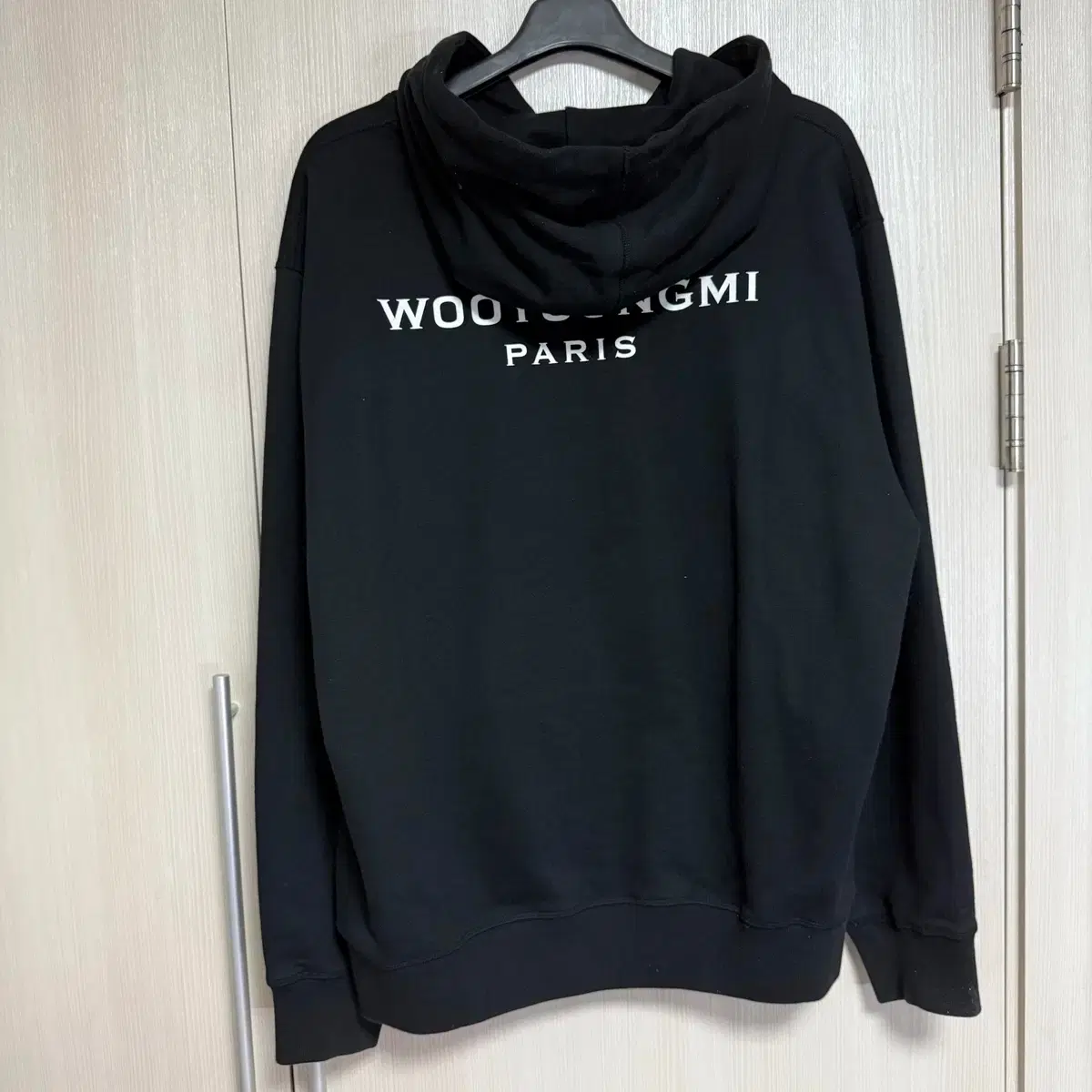 100~105 New Wooyoungmi Back Logo Hoodie 48
