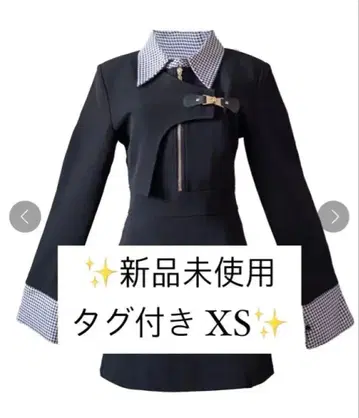 랜디 비대칭 버클 하운드 원피스