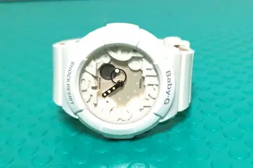 Baby-G 쇼크 레지스턴트 화이트 손목시계