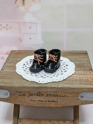 리카짱과 네오 브라이스의 귀여운 가죽 인형용 부츠 신발 핸드메이드