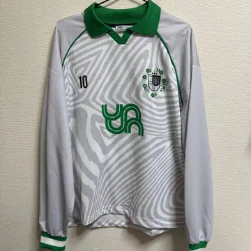 ZARA 축구 셔츠 화이트/그린 10