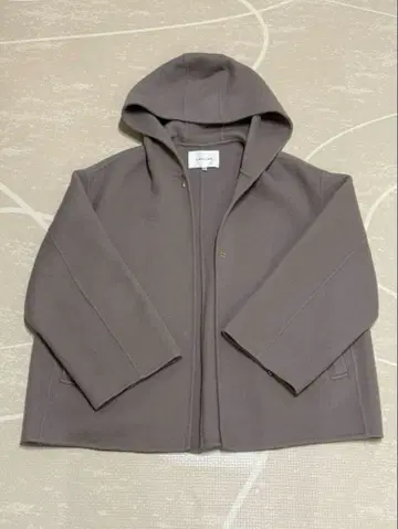 CADUNE 후드 리버 코트 판초 Arpege 36 사이즈