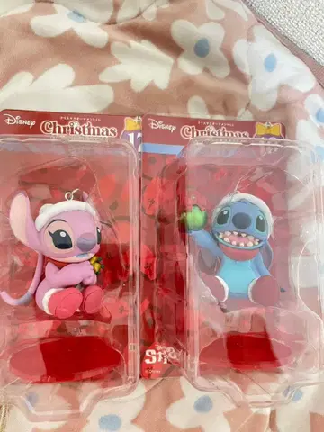 해피 복권 디즈니 크리스마스 오너먼트 [ 스티치 & 엔젤 ]