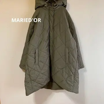 MARIED'OR 퀼팅 코트 오버 사이즈 경량