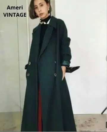 Ameri VINTAGE LITTLE FLARE LONG COAT