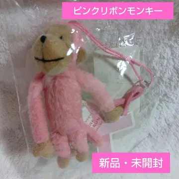 미개봉 새상품 유나이티드 애로우즈 핑크 리본 원숭이 스트랩