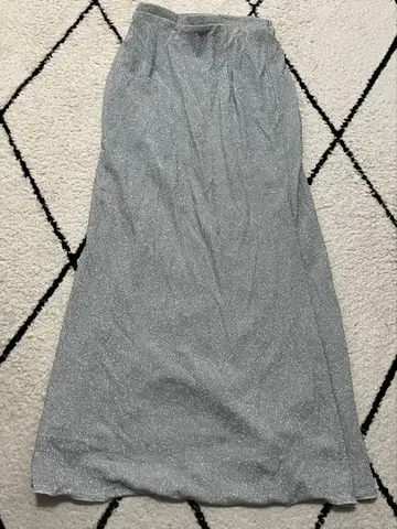 willfully 실버 롱 스커트