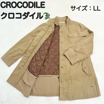 [ CROCODILE ] 퀼팅 라이너 포함 코트 LL 베이지