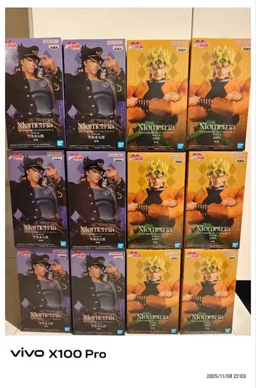 죠죠의 기묘한 모험 Mometria 피규어 죠타로 6개, DIO 6개