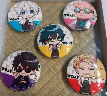 도즈루사 WOAT 캔뱃지 세트