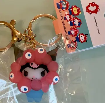 미야쿠미야쿠 산리오 변신 키링 클리어 쿠로미 간사이 만박