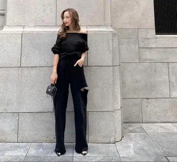 ESMOK 미사용 sweat pants black