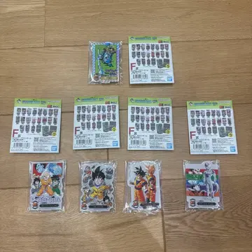 드래곤볼 1번 복권 아크릴 스탠드 세트 시크릿