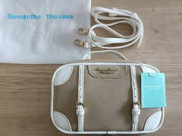 새상품 Samantha Thavasa 트로터 케이스 모티브 트렁크 백