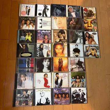 90년대~2000년대 서양 POP R&B 여성 보컬 CD 컬렉션 세트