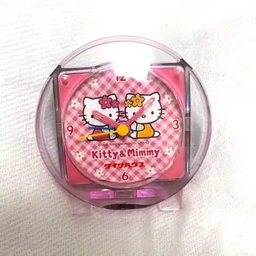 [ 헬로키티 ] 레어 상품 탁상 시계 알람 시계