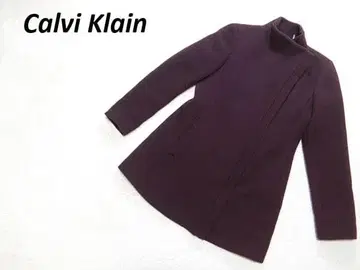 캘빈클라인 미라인 디자인 코트 브라운 4