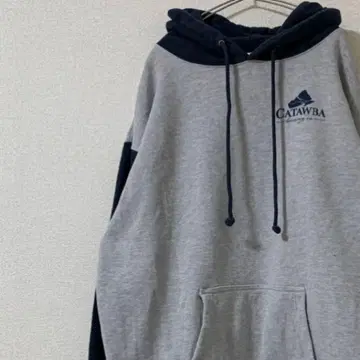 구제 independent 후드티 양면 프린트 기업계 그레이 L