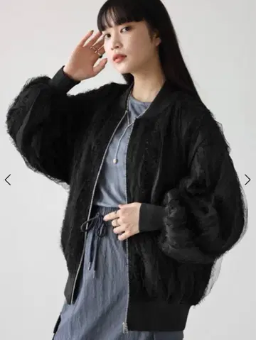 RADIATE 라디에이트 샤기 블루종 자켓