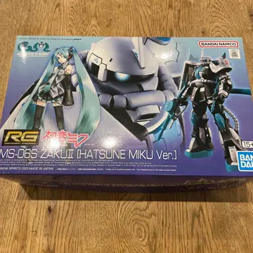RG MS-06S ZAKU II [HATSUNE MIKU Ver.]