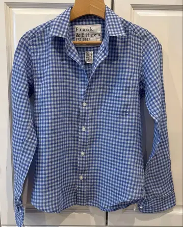 프랭크 & 아일린 체크 무늬 셔츠 XXS