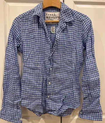 프랭크 & 아일린 체크 무늬 셔츠 XXS