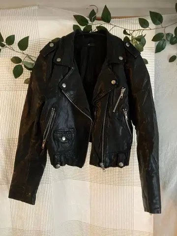 Room903 블랙 라이더 자켓