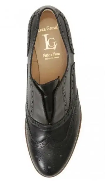 루카 그로시 윙팁 슈즈 블랙 37.5