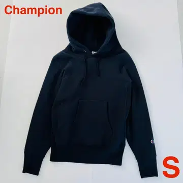 새상품급 Champion (챔피온) 리버스 위브 후드티 남성용 S 블랙