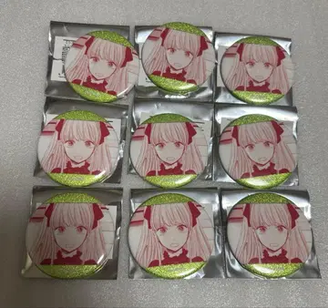 쓰레기의 본망 글리터 캔뱃지 모카 카무로 나나코 세트