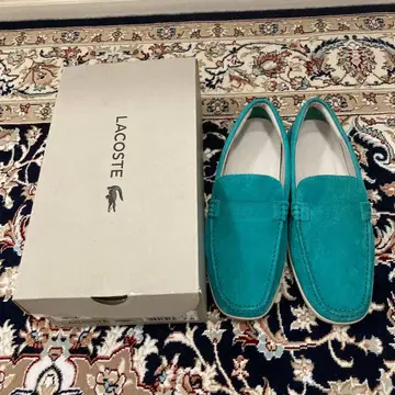 LACOSTE 터콰이즈 슬립온
